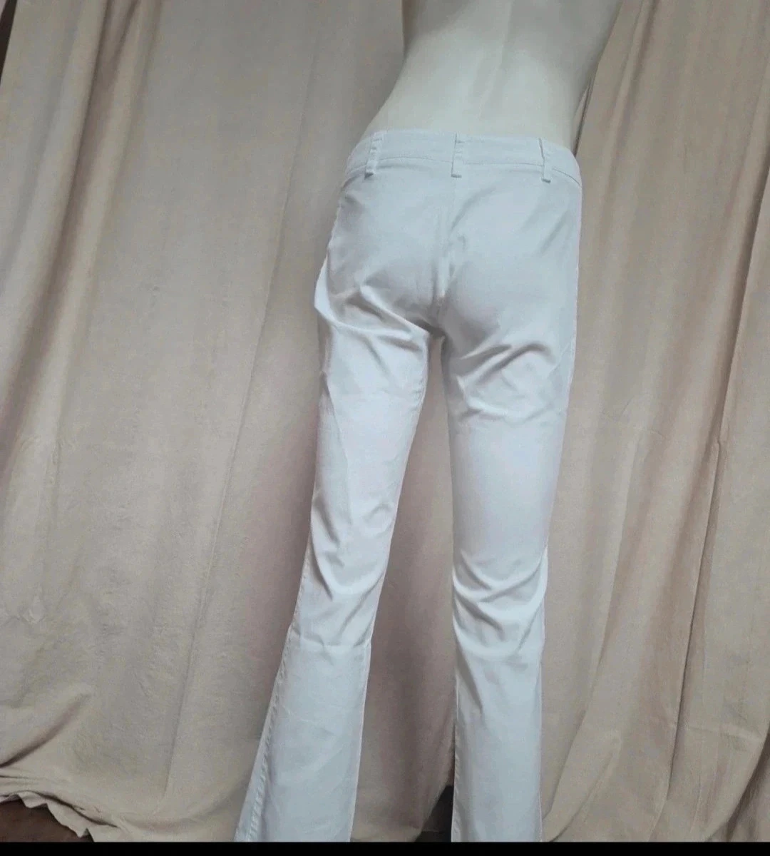 Calça branca bootcut tamanho 36 – photo 3